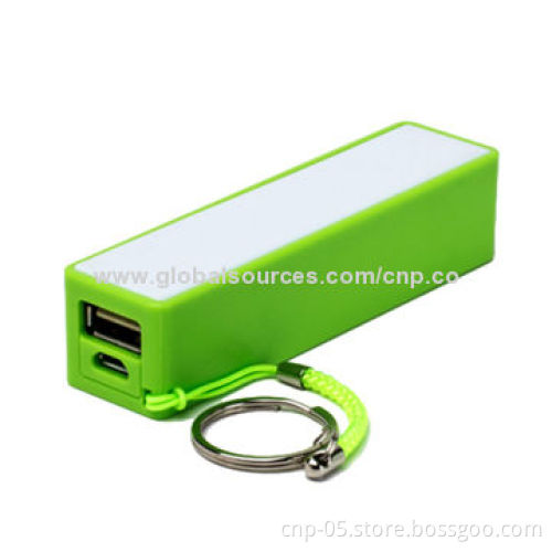 Power Bank with Perfume Scent, Key Chain Attached, Various Colors for Your Choice